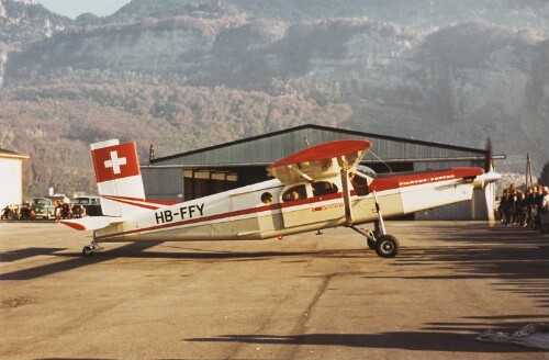 Gäste am Flugplatz Hohenems
