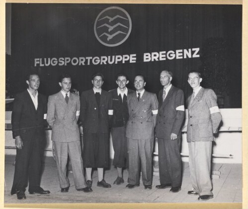 Werbeausstellung der Flugsportgruppe Bregenz