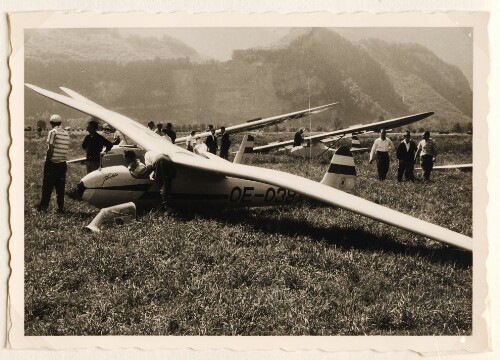 Segelflugzeuge, vorne SPALINGER S18