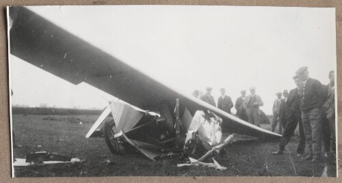 Motorflugzeug Kittelberger WKM das Ende