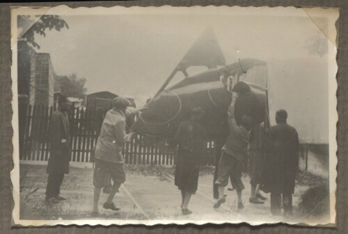 Segelflugzeug Transport
