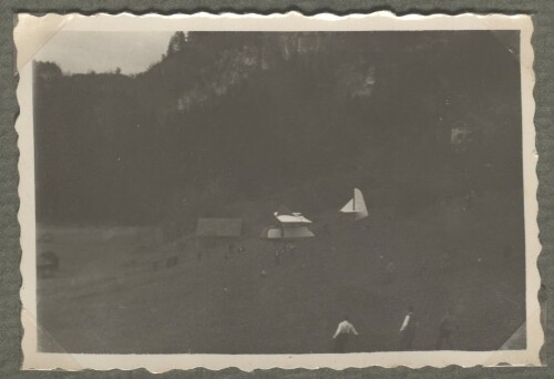 Schulgleiter bei Bludenz, auf der Halde