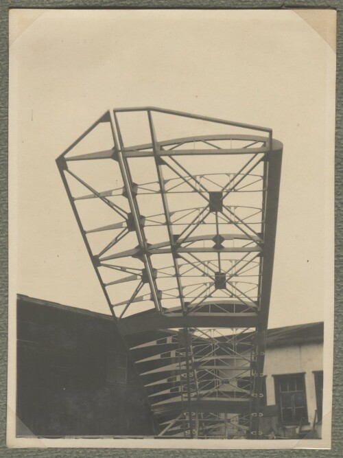 Segelflugzeug GRÜNE POST im Rohbau