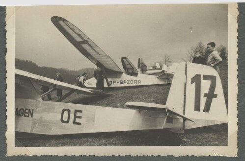 Segelflugzeug WALTER HAGEN UND BAZORA