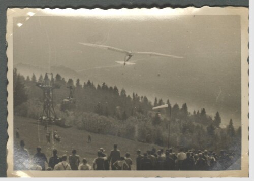 Segelflugzeug - Flug vom Pfänder