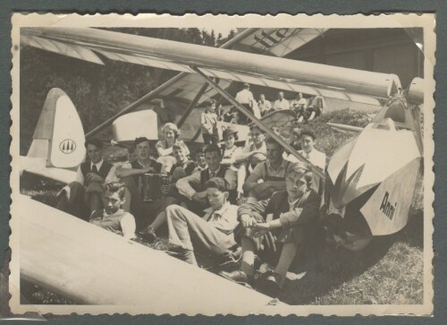 Fliegergruppe am Pfänder