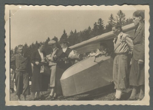 Flugzeugtaufe am Pfänder