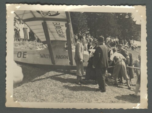 Flugzeugtaufe am Pfänder