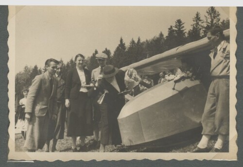 Flugzeugtaufe am Pfänder
