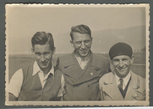 Segelflugpioniere Willi Haider und Karl Kittelberger
