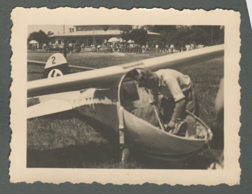 Segelflugzeug des Nationalsozialistischen Fliegerkorps NSFK