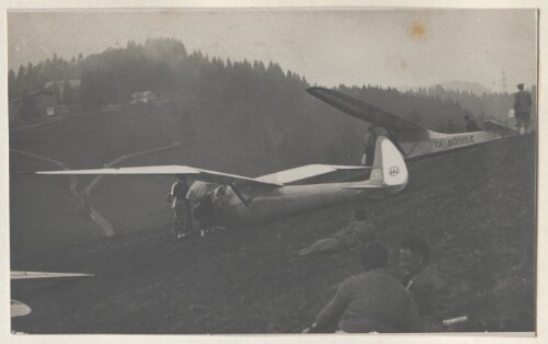 Segelflugstart Type WKS Kittelberger und GRUNAU BABY