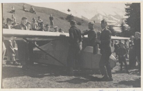 Start von der Schwende, Oberhalb von Dornbirn