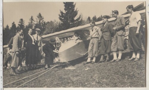 Flugzeugtaufe am Pfänder