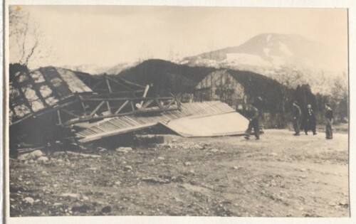 Föhnsturm zerstört den Flugzeughangar der Fliegergruppe Feldkirch