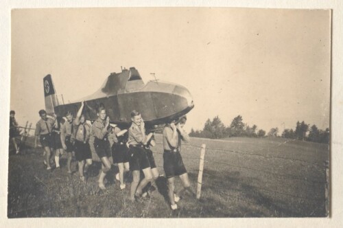 Flieger Hitlerjugend (HJ) am Pfänder