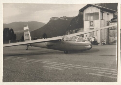 BLANIK OE-0788 am Flugplatz Hohenems
