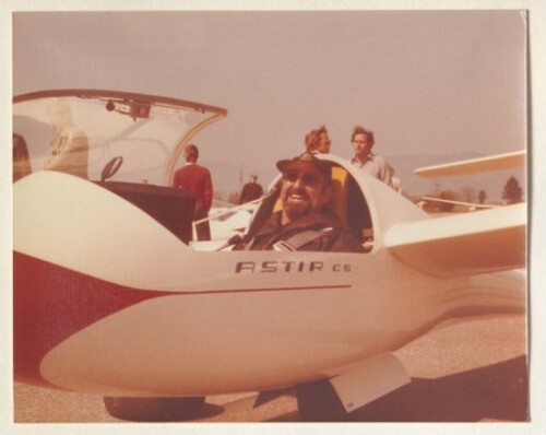Segelflugzeug ASTIR, Pilot Alwin Kolb