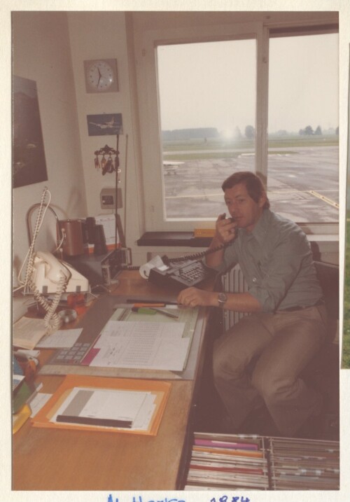 Fred Cekan, Flugplatz Betriebsleiter
