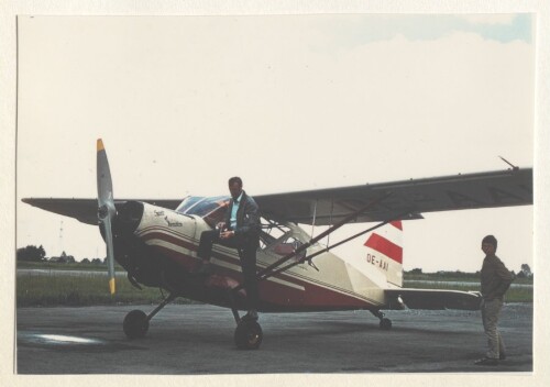 Stinson L 5 am Flugplatz Hohenems
