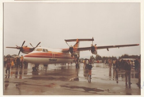 Dash 7 beim Flugtag in Hohenems