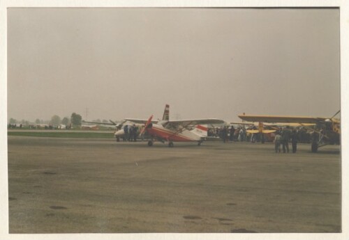 Stinson L 5 am Flugplatz Hohenems