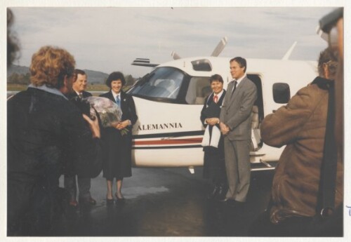 Flugzeugtaufe Rheintalflug Alemannia