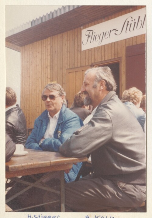 Heinz Stieger und Alwin Kolb