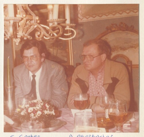 Garber und Dieter Oberbacher