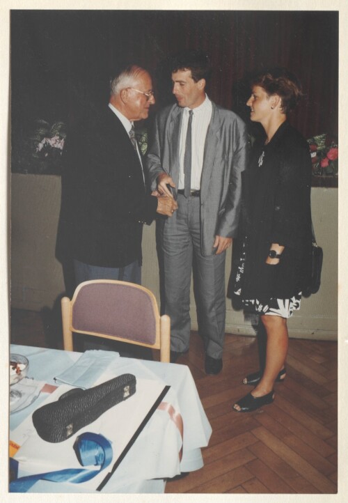 DI Ferdinand Waibel, Dr. Reinhard Flatz mit Gattin