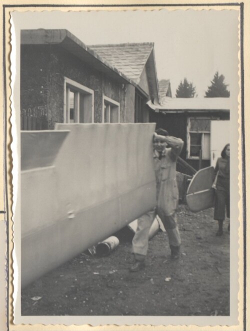 Flugbetrieb in Neuamerika