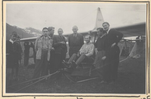 Segelflugbetrieb auf der Bazora bei Frastanz