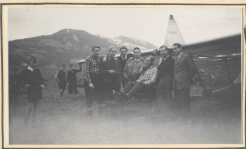 Segelflugbetrieb auf der Bazora bei Frastanz