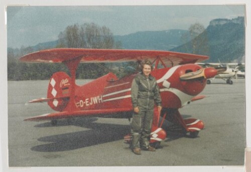 Flugplatz Hohenems, Dagmar Haberl mit PITTS