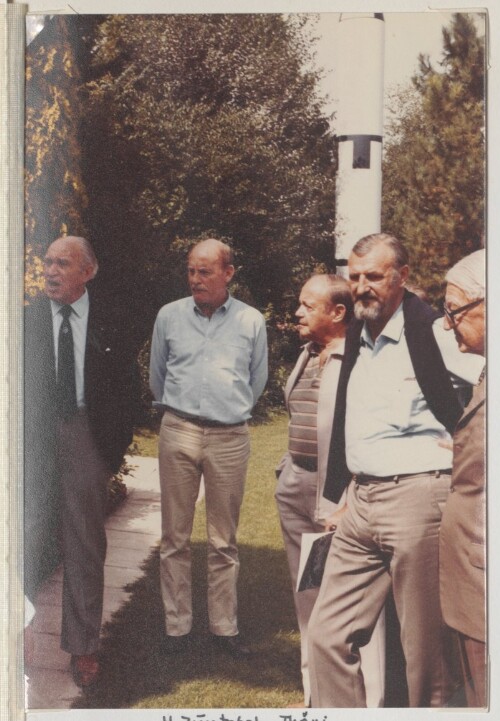 Hubert Zumtobel, Robert Thöny, Alwin Kolb, Kurt Varrone