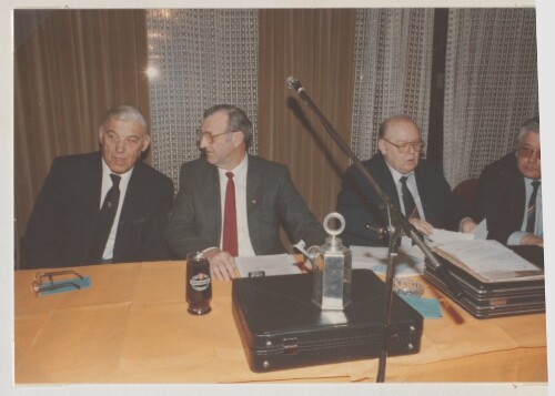Komm. Rat Ernst Leeb, Alwin Kolb, Alfred Cekan, Karl Wasner