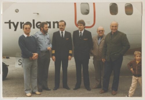 Fluglinie TYROLEAN zu Besuch am Flugplatz Hohenems