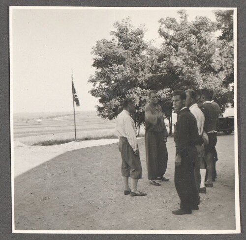 Segelflugschule des Nationalsozialistischen Fliegerkorps NSFK, Spitzerberg, östlich von Wien