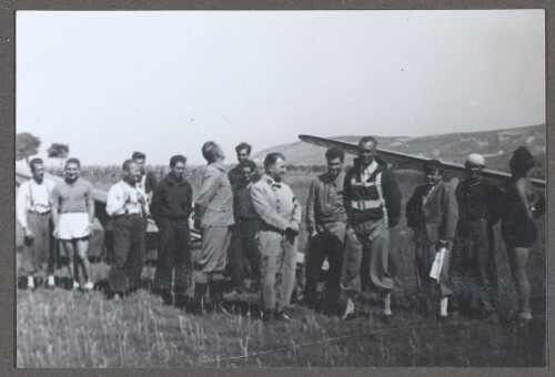 Segelflugschule des Nationalsozialistischen Fliegerkorps NSFK, Spitzerberg, östlich von Wien