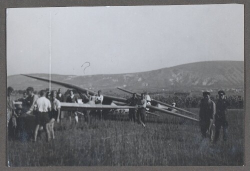 Segelflugschule des Nationalsozialistischen Fliegerkorps NSFK, Spitzerberg, östlich von Wien