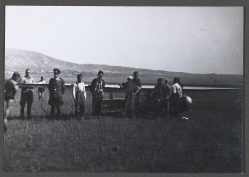 Segelflugschule des Nationalsozialistischen Fliegerkorps NSFK, Spitzerberg, östlich von Wien