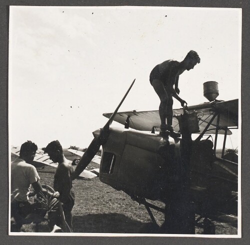 Segelflugschule des Nationalsozialistischen Fliegerkorps NSFK, Spitzerberg, östlich von Wien