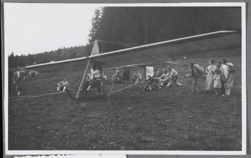 Hängegleiter, Start mit Gummiseil