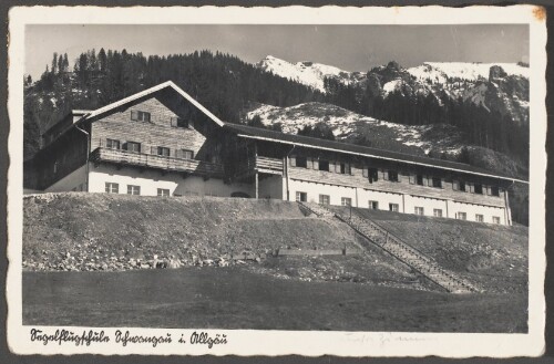 Segelflugschule des Nationalsozialistischen Fliegerkorps NSFK, Schwangau im Allgäu