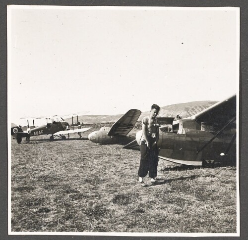 Segelflugschule des Nationalsozialistischen Fliegerkorps NSFK, Spitzerberg, östlich von Wien