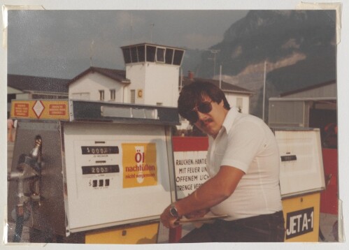 Tankstelle am Flugplatz Hohenems