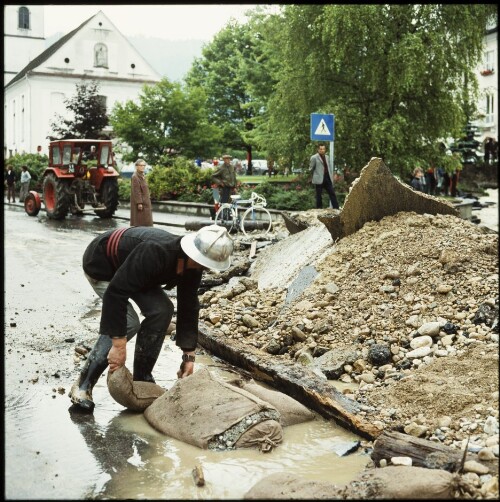 Feuerwehrmann im Einsatz