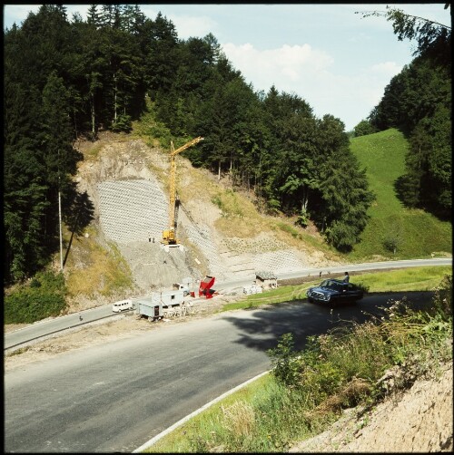 Fraxenerstrasse - Hangverbauung