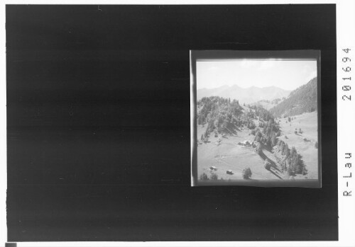 [Alpengasthaus Muttersberg gegen Walserkamm]