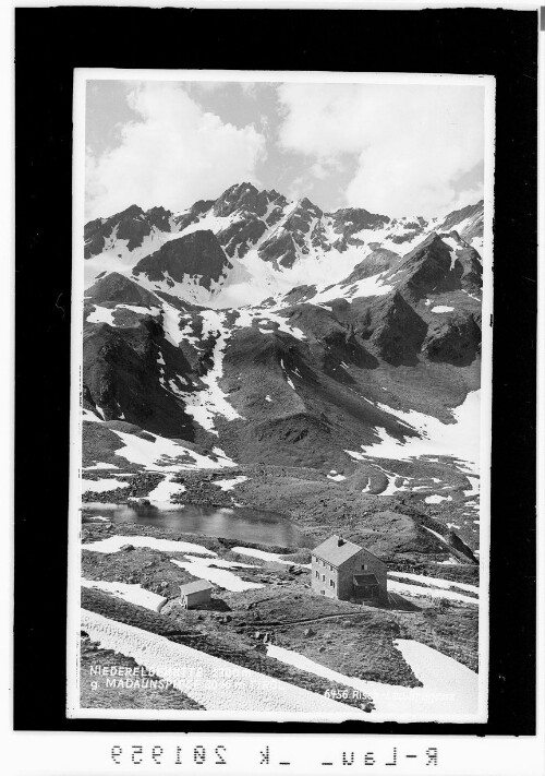 Niederelbe-Hütte 2300 m gegen Madaunspitze